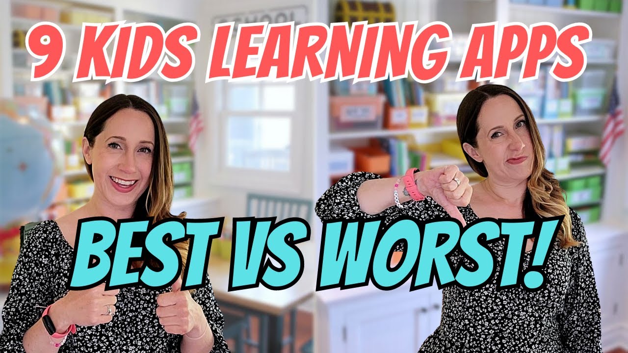 KIDS LEARNING APPS REVIEW [9 Educational Apps for Kids]