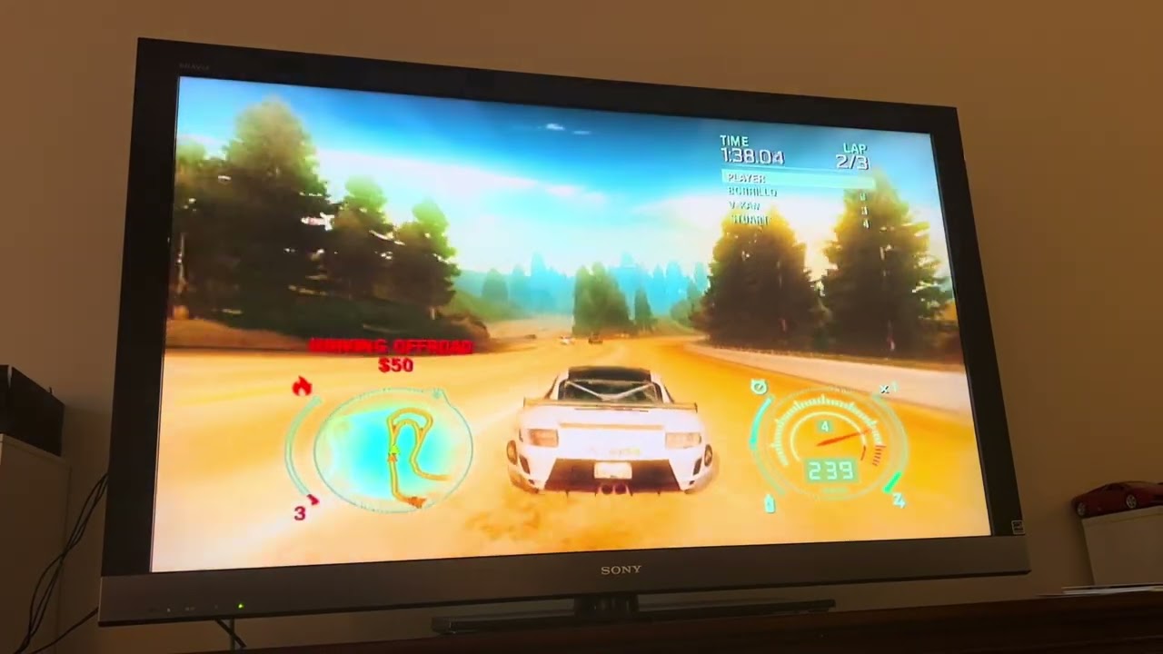 Need For Speed Undercover PS3 Circuit Silver Pro 3:02.07 