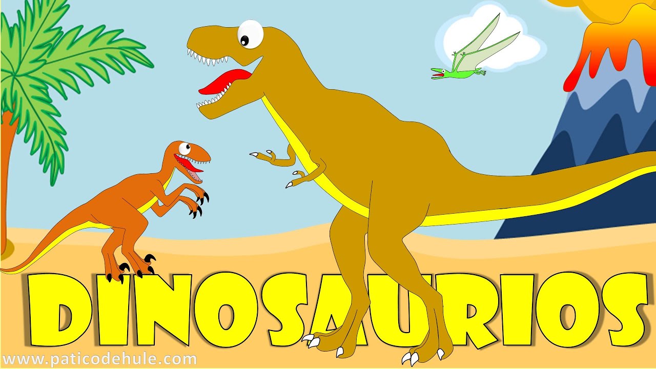Dinosaurios para niños - Sonidos y nombres de Dinosaurios