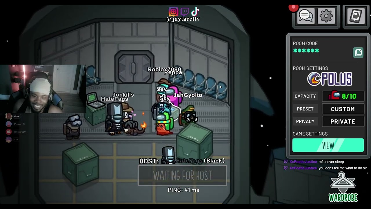 LATE NIGHT AMONG US STREAM\ WHO IS THE IMPOSTOR?