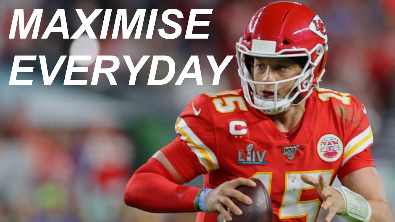 Maximise Everyday | Patrick Mahomes Motivational Speech (Patrick Mahomes Life Lessons Interviews)