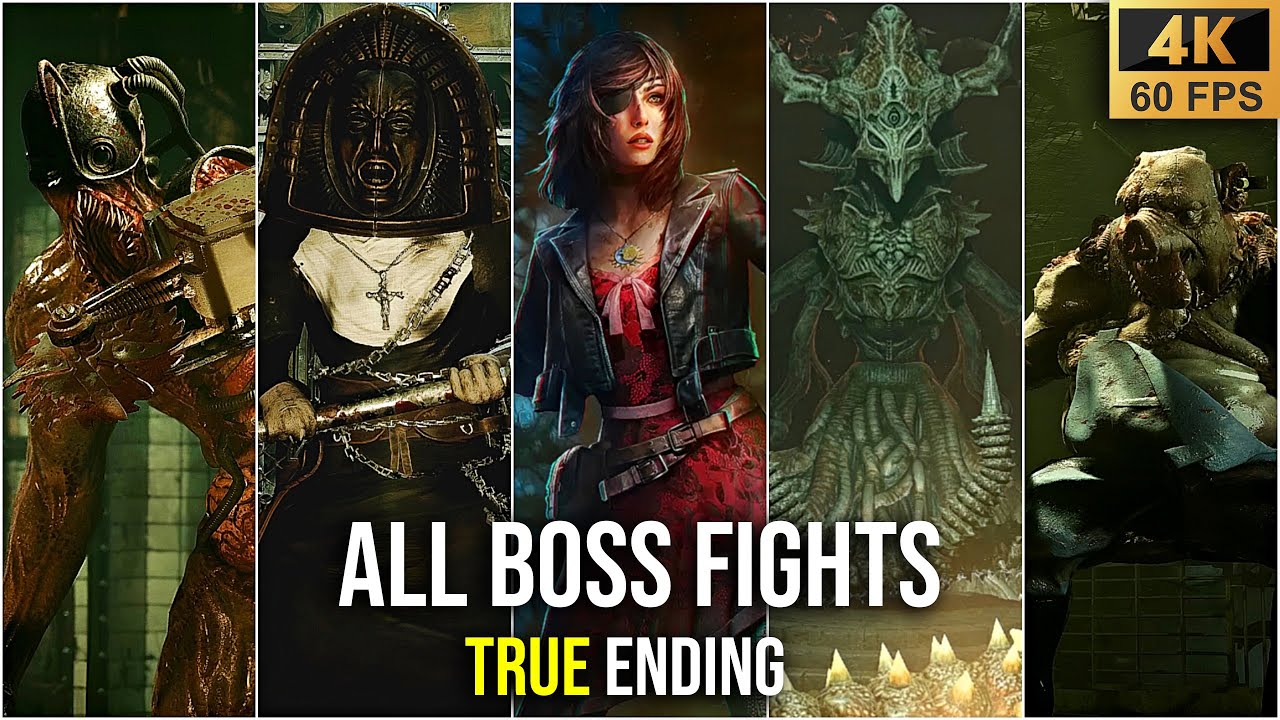 TORMENTED SOULS 2 All BOSS Fights & Monsters + TRUE ENDING (4K60fps)