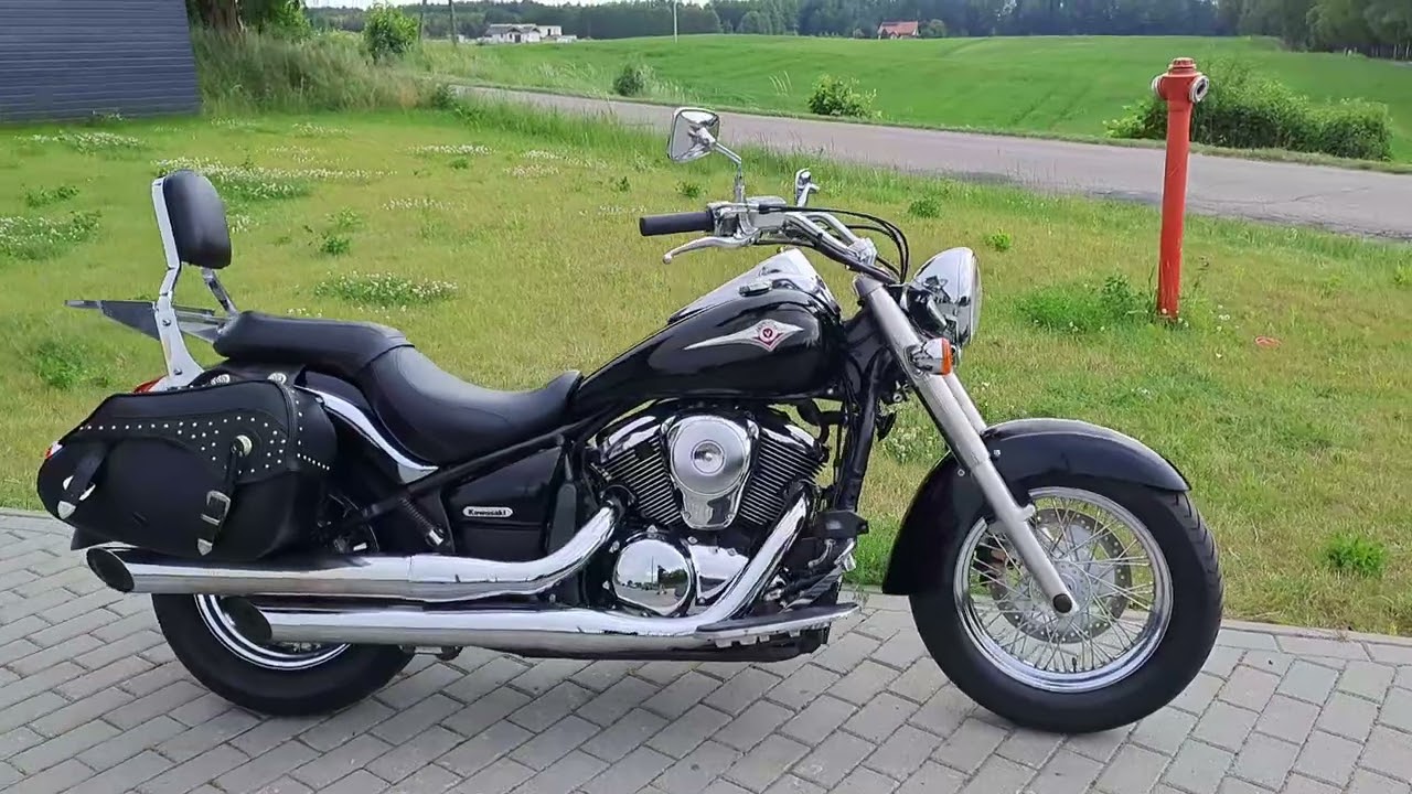 Kawasaki vn900 tylko 17tys przebiegu  rok 2007 w Sylwmoto Iława tel 500134533