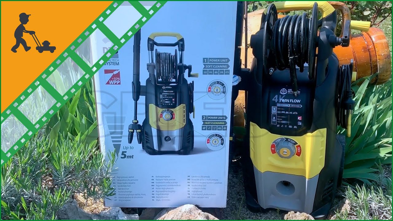 Idropulitrice Annovi & Reverberi Twin Flow 4.0 Classic Yellow | Montaggio e Funzionamento completo