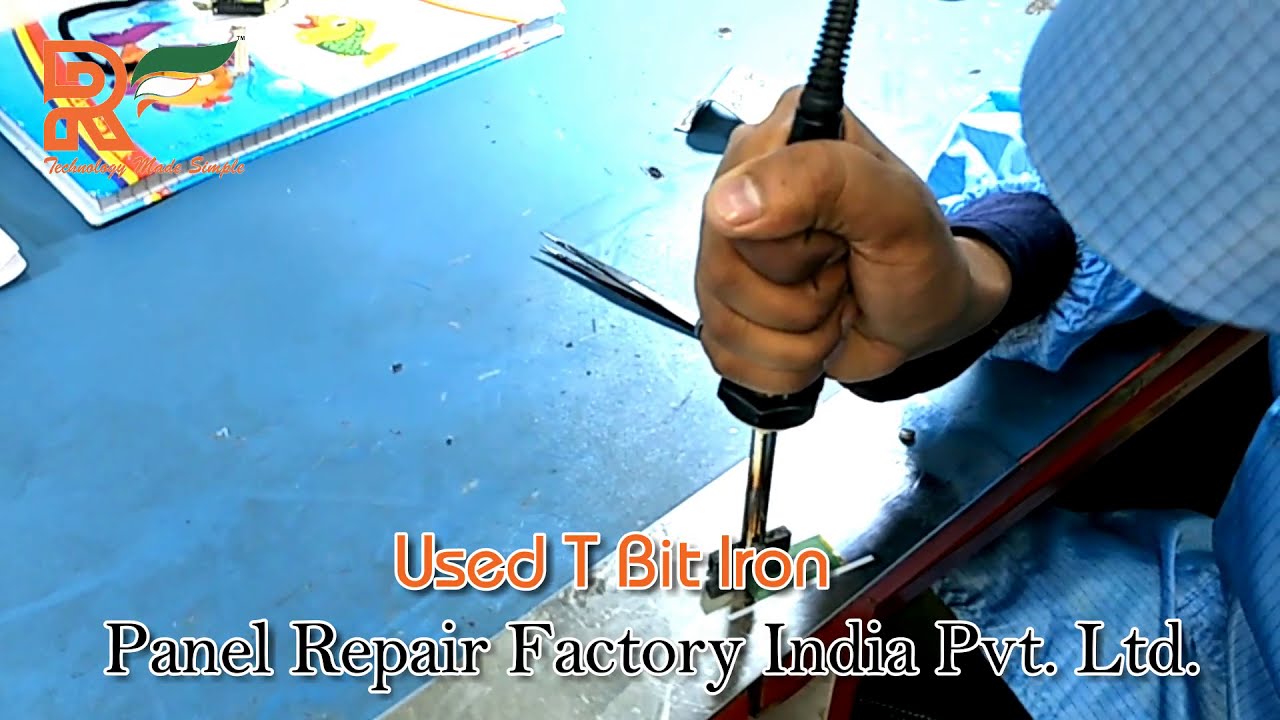 Complete COF Bonding Process | LCD Panel Repairing Solutions +919999727372