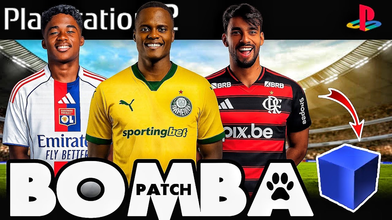 😱 NOVO! BOMBA PATCH 2026 (PS2) DOWNLOAD MEDIAFIRE! COPA DO MUNDO 26 NETHERSX2, PCSX2 & OPL 