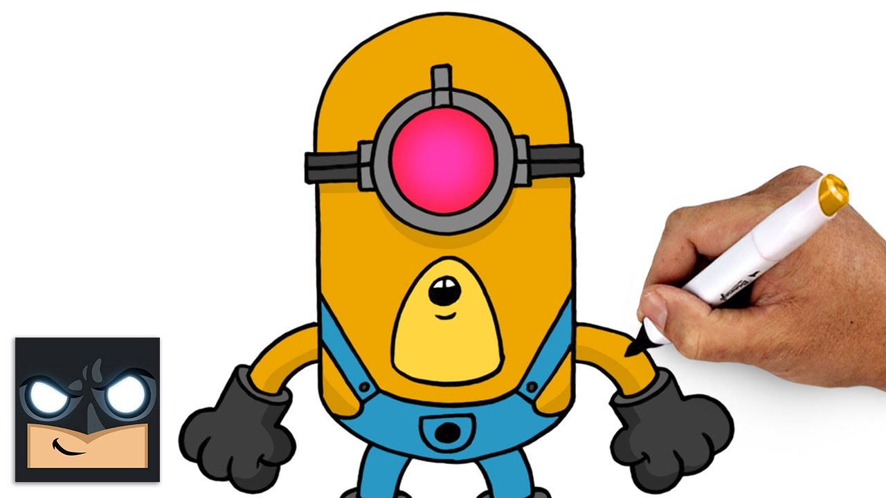 How To Draw Mega Minion Mel | Despicable Me 4