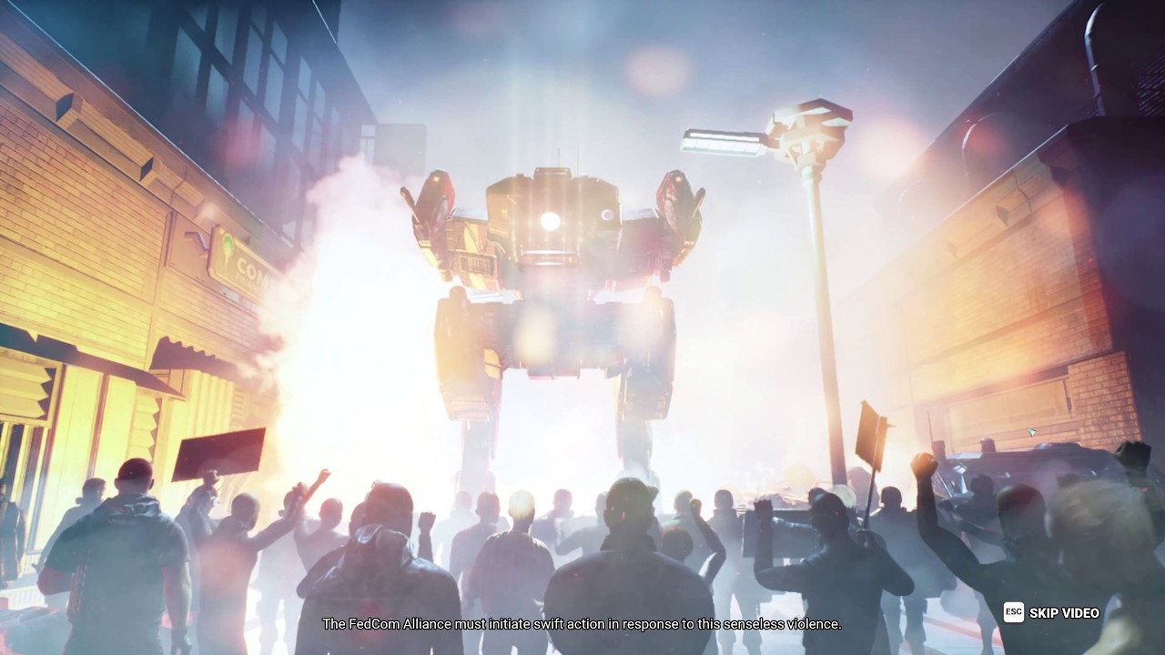 Crush your Enemies, see them driven before you, and hear the Lamentations of their Mech Techs - MW5
