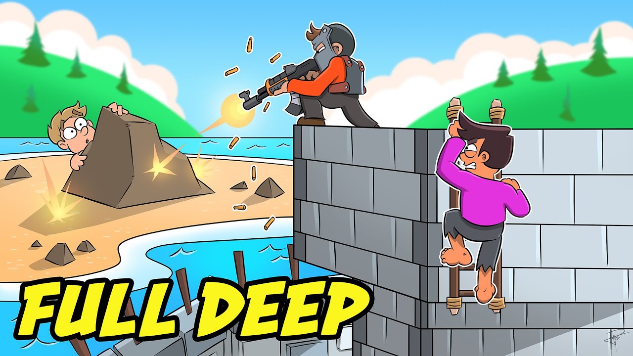 Eco Raiding Their Base for AKs AND WENT FULL DEEP in Rust