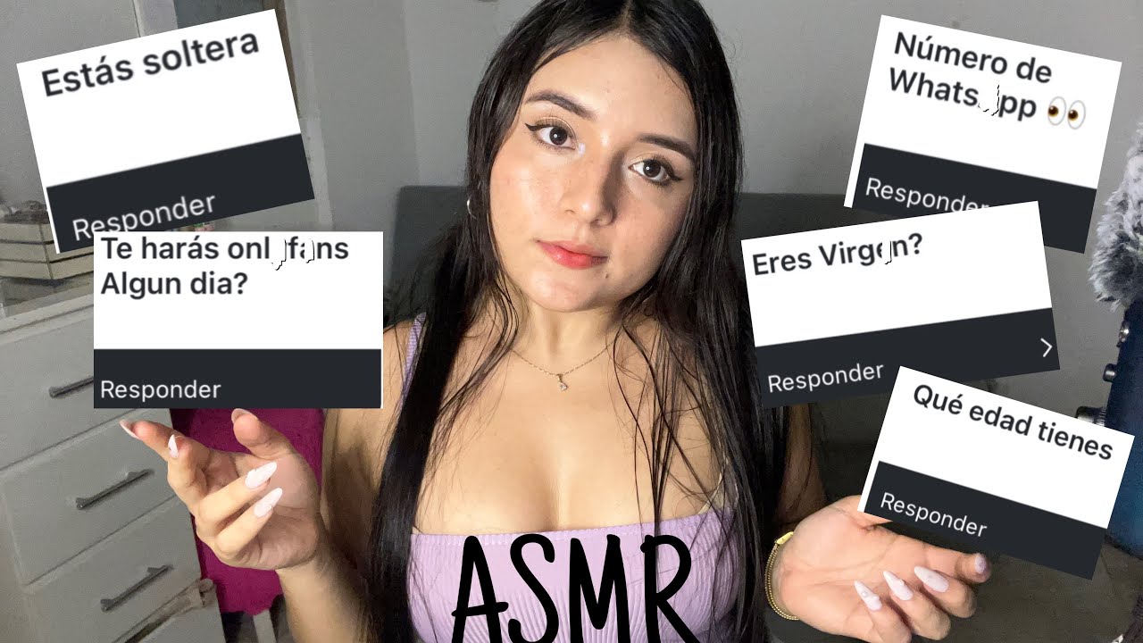 Asmr 25 cosas sobre mi 70k ♡