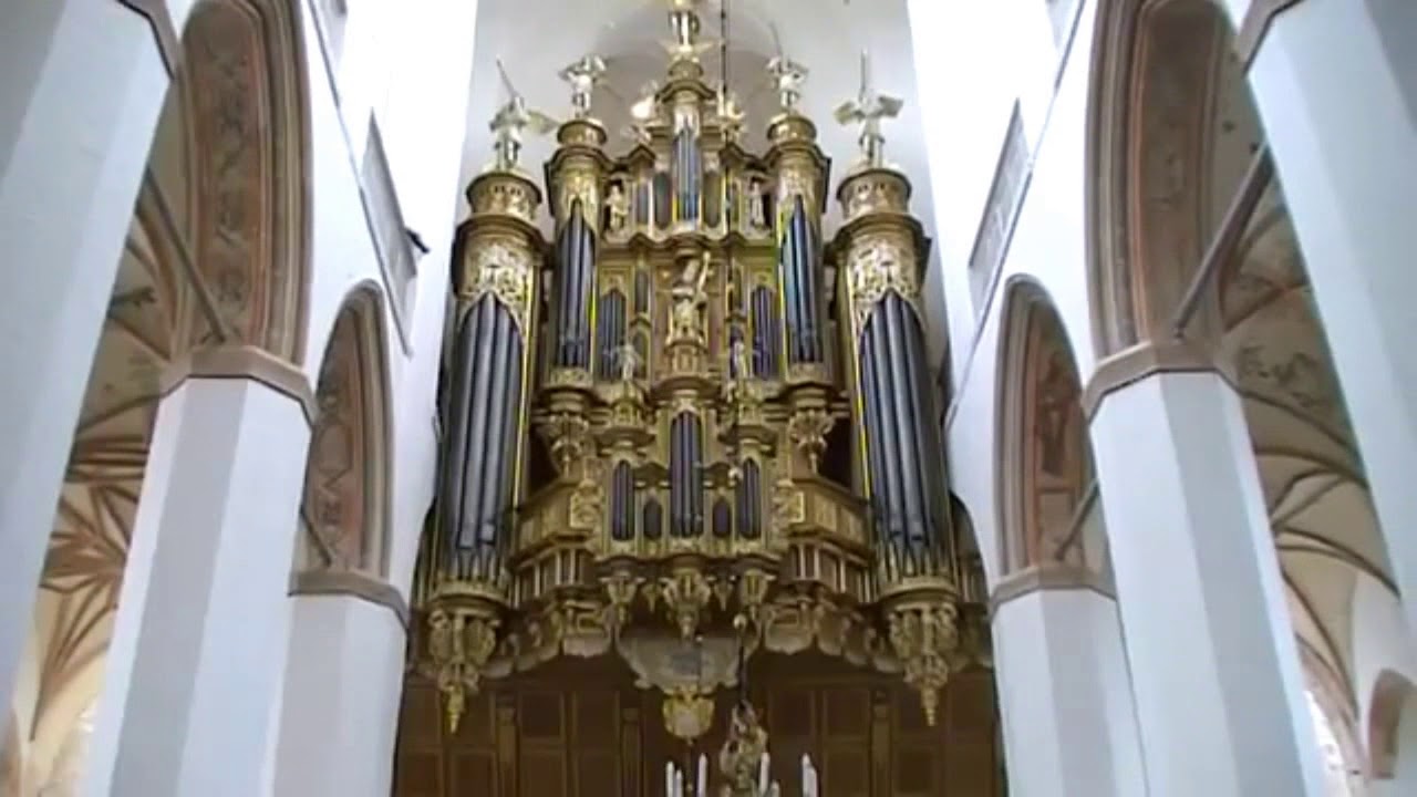 Stellwagen orgel in de Marienkirche Stralsund