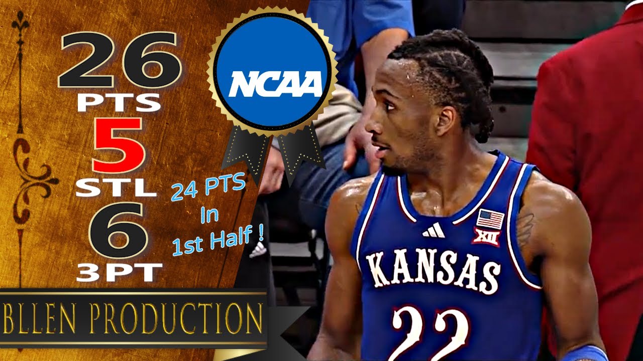 Darryn Peterson ('07) - 26 Pts, 5 Stl Highlights｜Kansas Jayhawks vs Louisville Cardinals｜2025.10.24