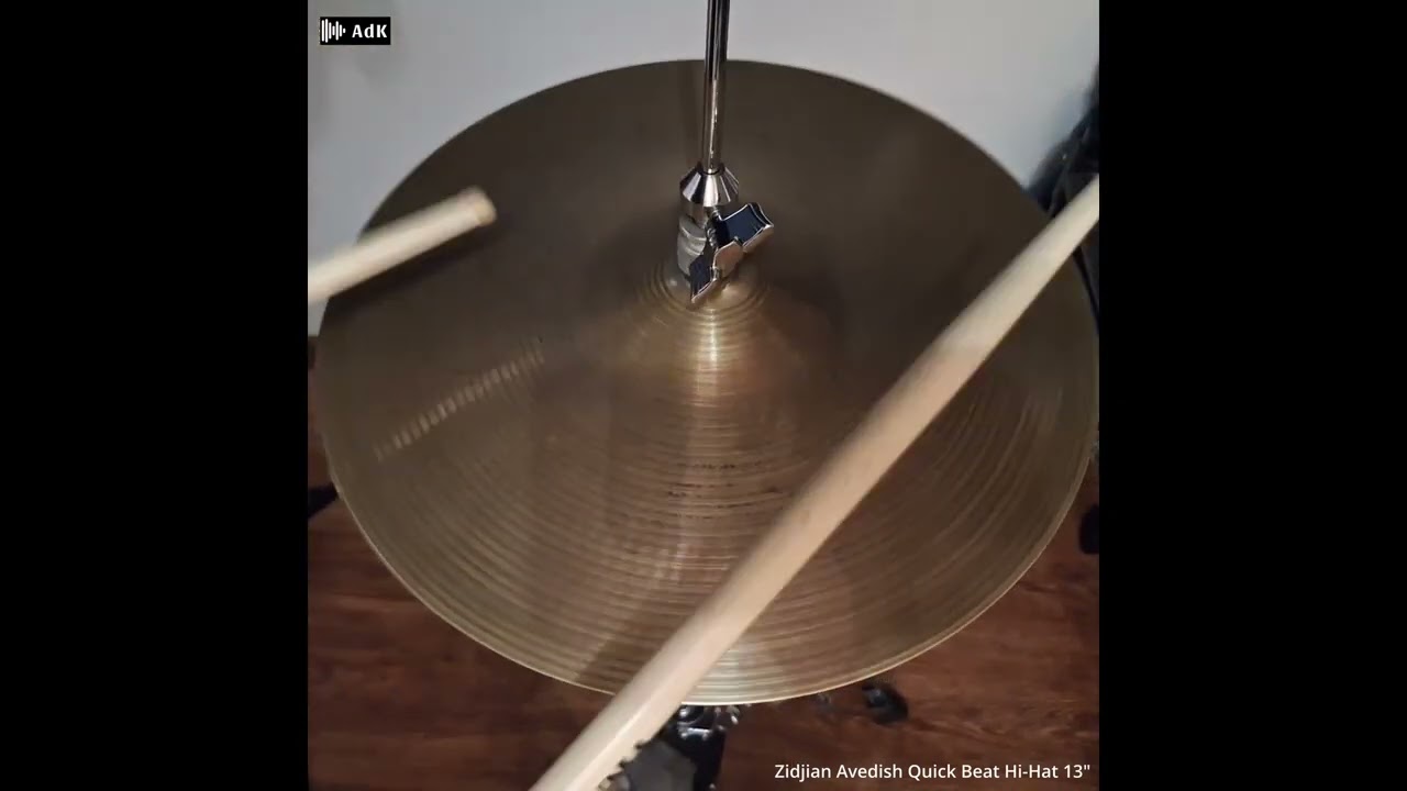 Zidjian Avedish Quick Beat Hi Hat 13