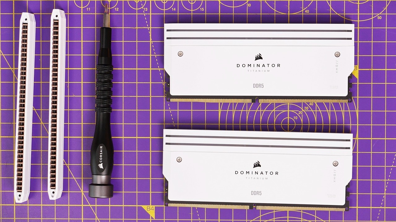 This limited edition RAM goes to over 7200 MT/s - Corsair Dominator Titanium First Edition