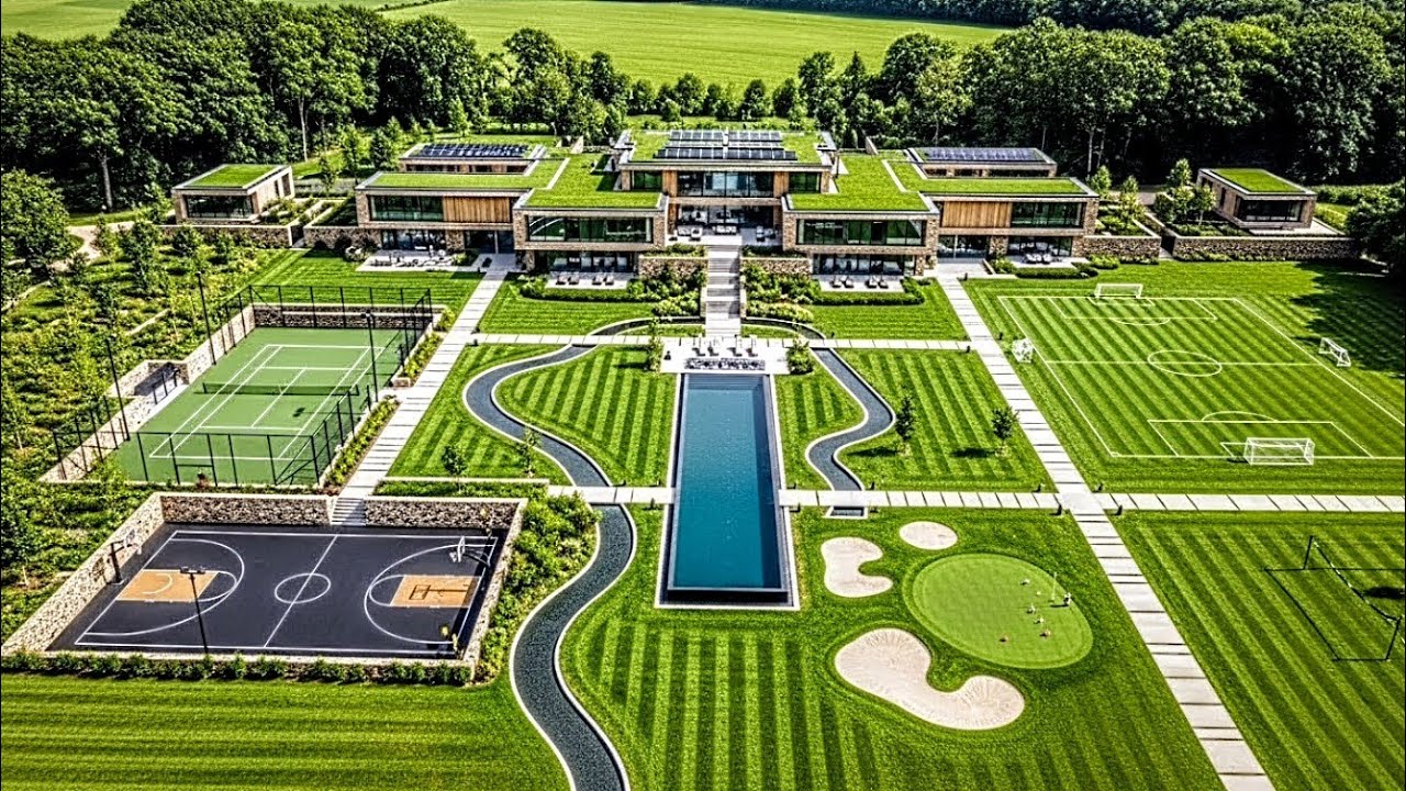 Athlete’s Paradise | Ultra-Luxury Sustainable Countryside Mansion