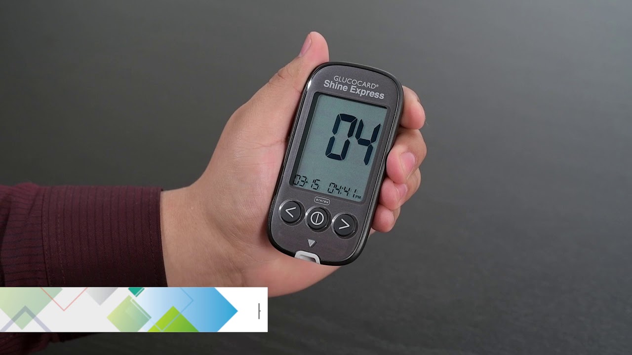 GLUCOCARD Shine Express: Meter Setup