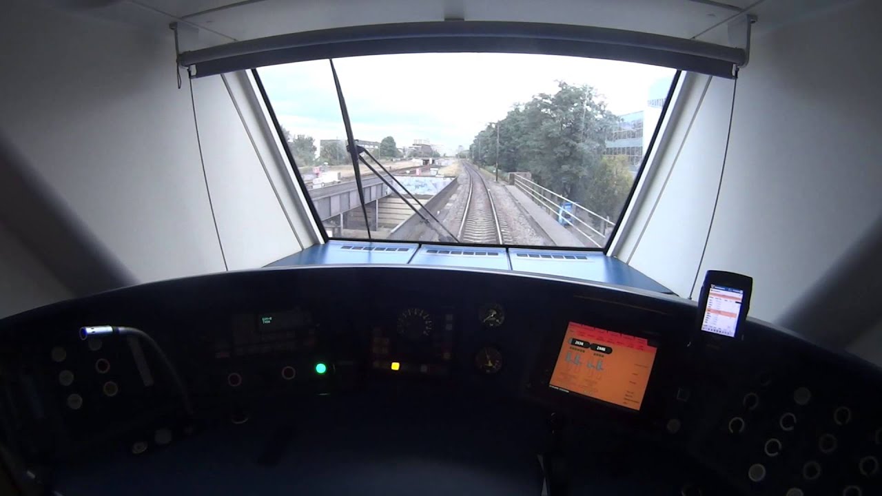 Real Train Driver's View SLT Abcoude - Bijlmer - Amsterdam 2014