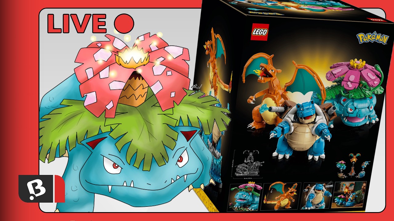 Live 🔴 | Zbýva dodělat posledního - Pokémon Venusaur display