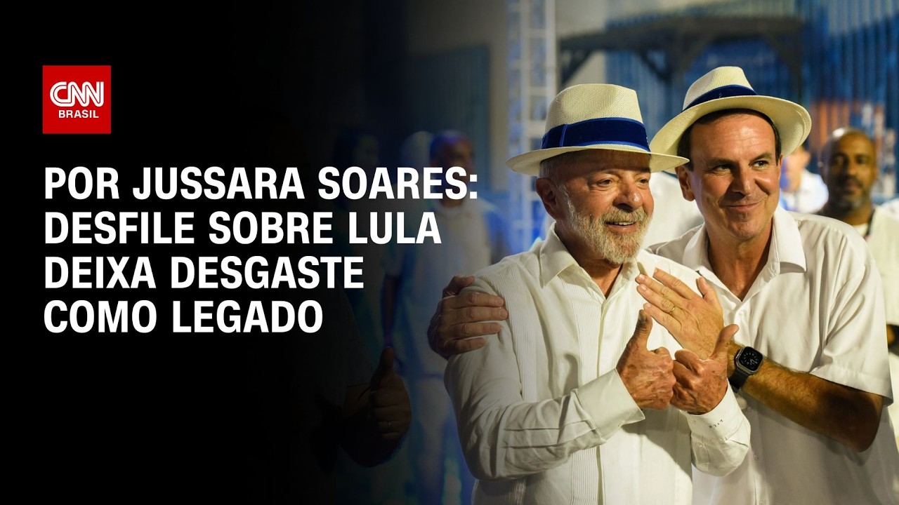 Análise: Desfile sobre Lula deixa desgaste como legado | CNN PRIME TIME