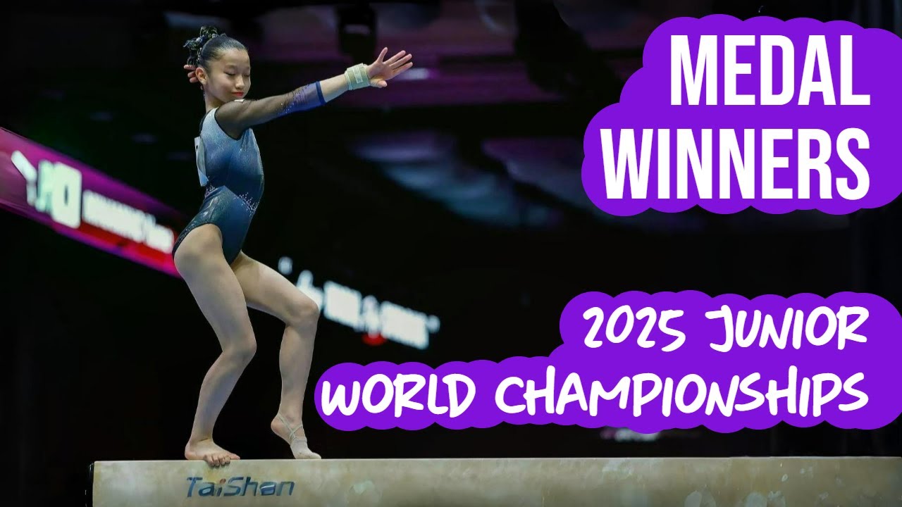 2025 Junior Gymnastics World Championships Medal Winners