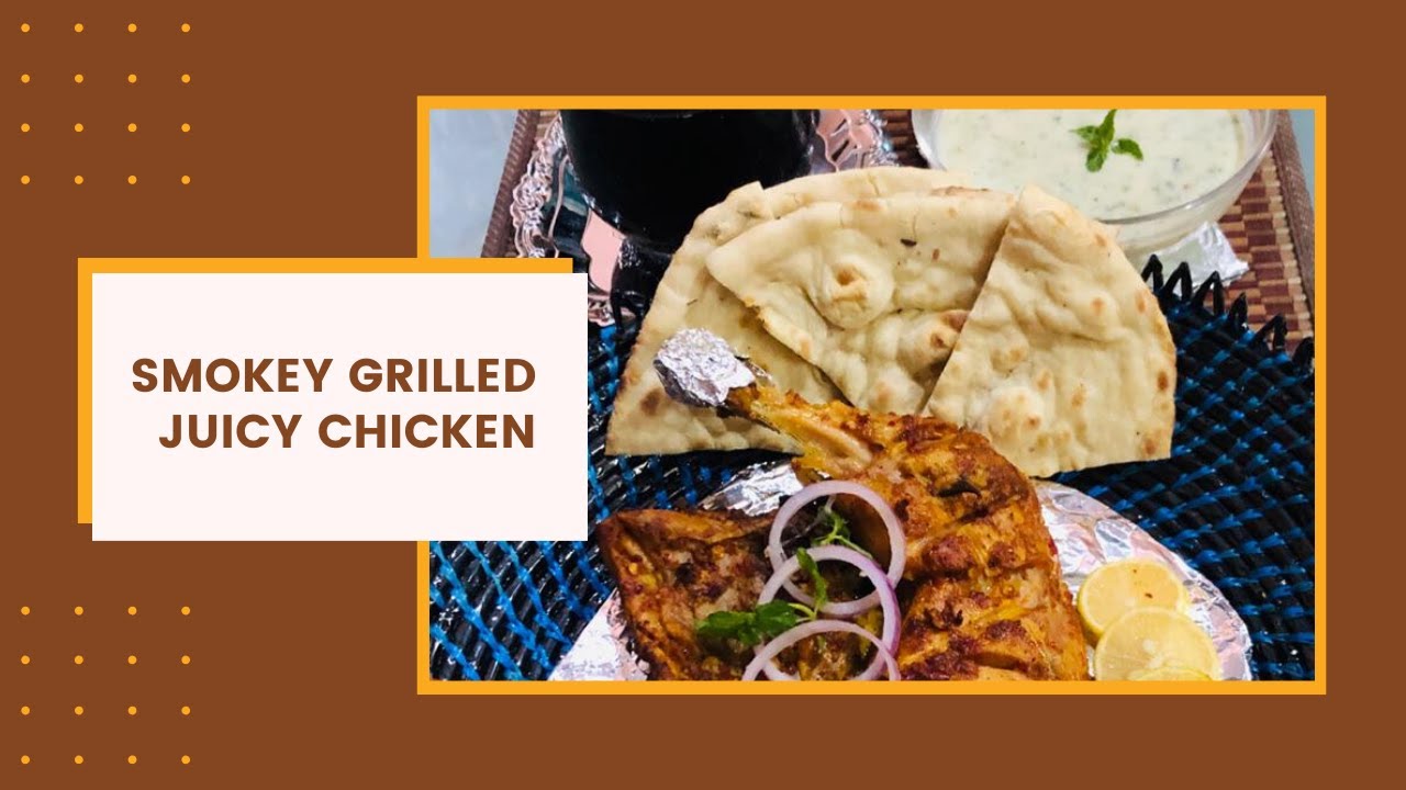 Smokey Grilled Chicken | Juicy | Flavorful || Курица-гриль с дымком/Аккуратный ||