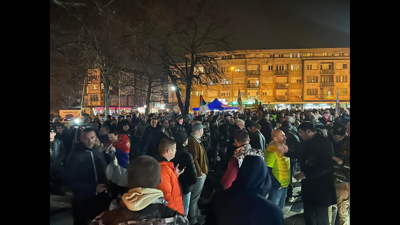 Protest u Velikoj Plani protiv neselktivnog zatvaranja ugostiteljskih objekata