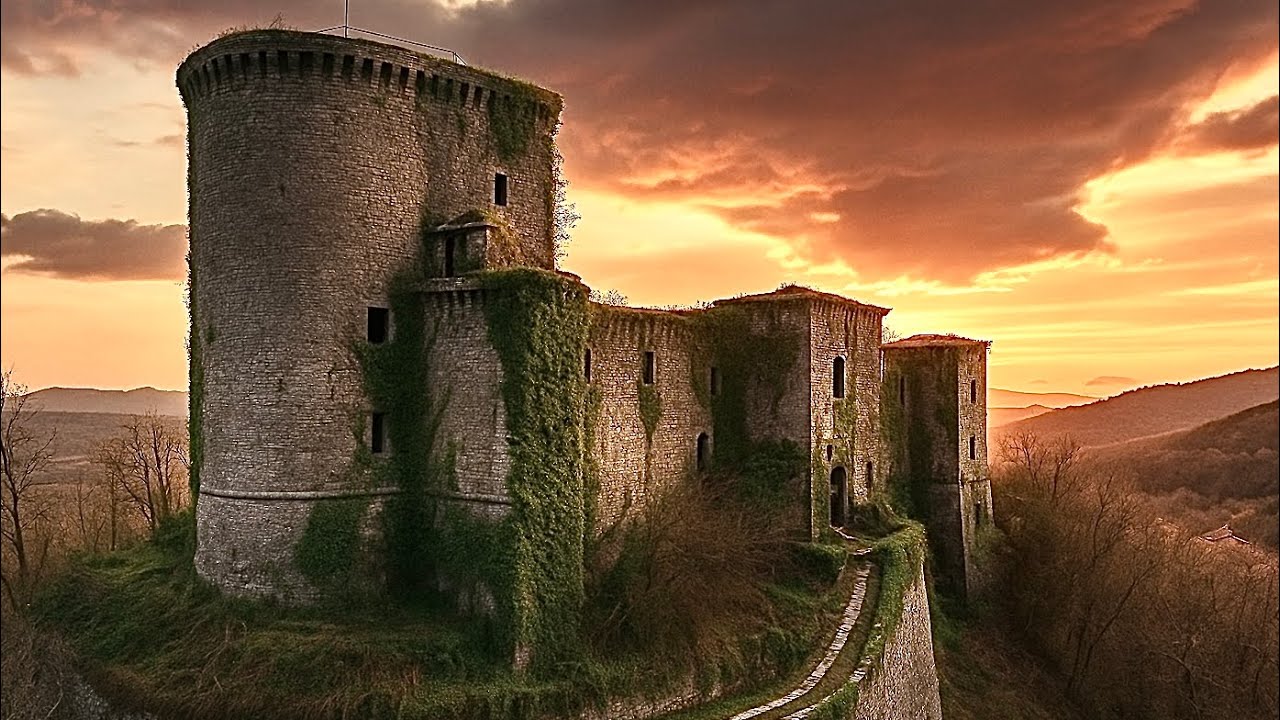 Incredible ABANDONED 1000 Year Old Castle with Everything Still Inside | UNTOUCHED