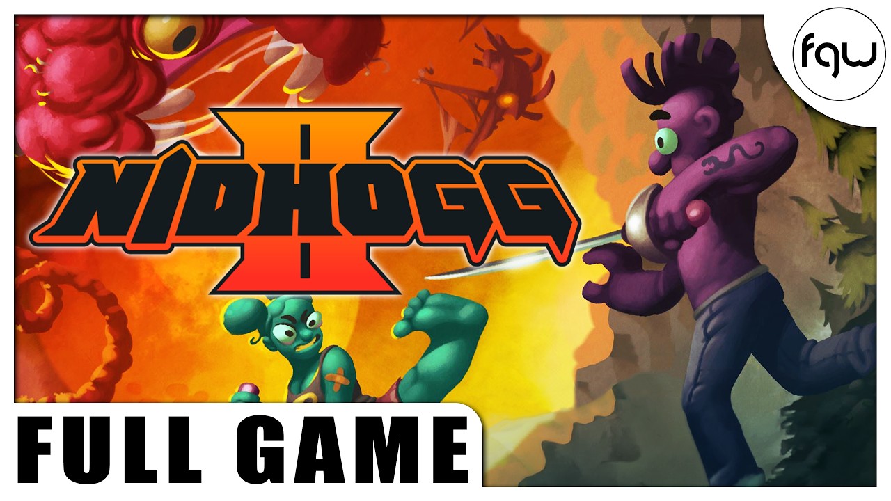 NIDHOGG 2 Gameplay Walkthrough FULL GAME (PC 4K 60FPS) - No Commentary