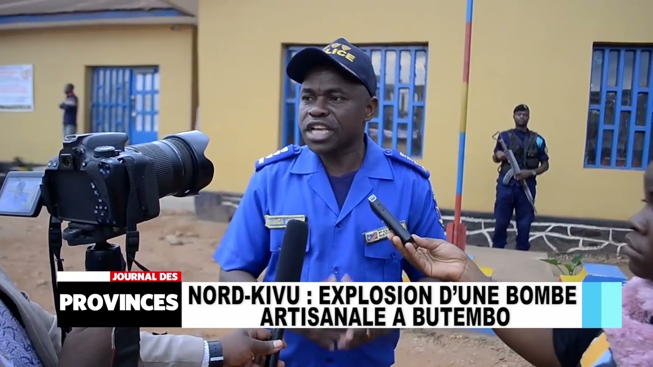 Nord-Kivu: Explosion d’une bombe artisanale à Butembo