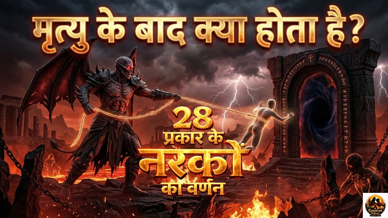 मरने के बाद आत्मा कहाँ जाती है? | गरुड़ पुराण के 28 नरकों का रहस्य | #garudpuran