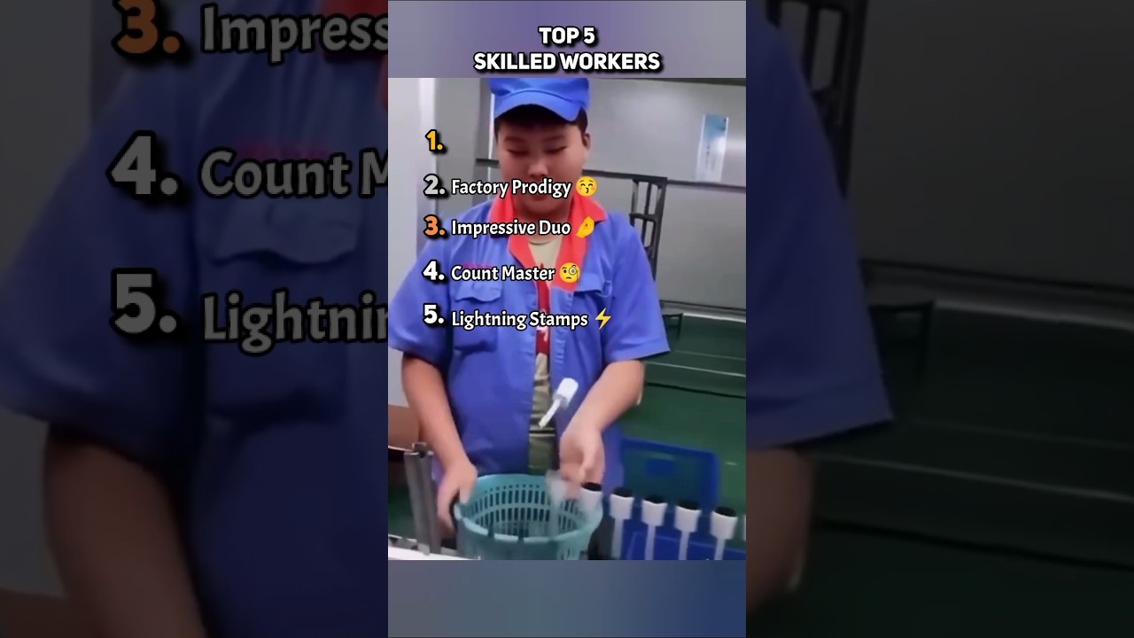 Ranking The Top 5 Skilled Workers #shortsviral