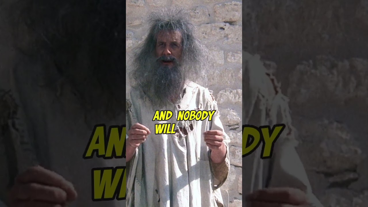 There shall in that time be rumours of things going ASTRAY... | Monty Python