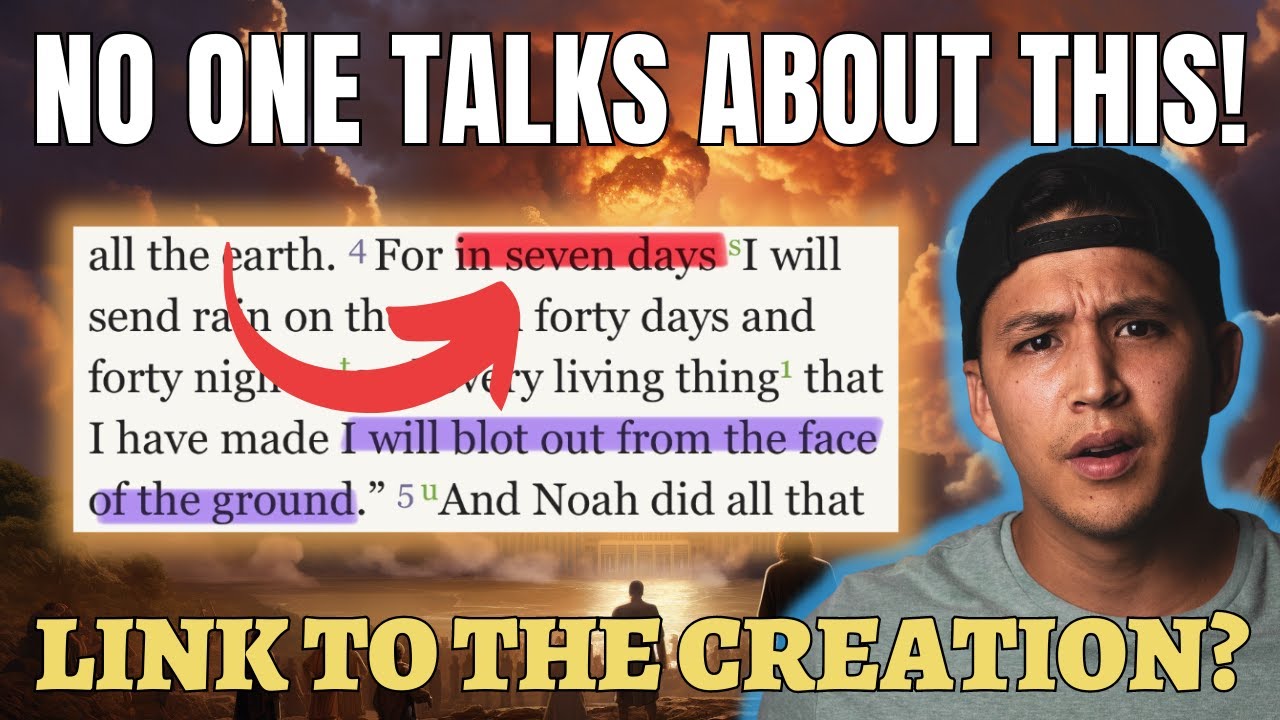Why Noah Was Told THIS Seven Days Before The Flood | Bible Study in Genesis 7:4-9
