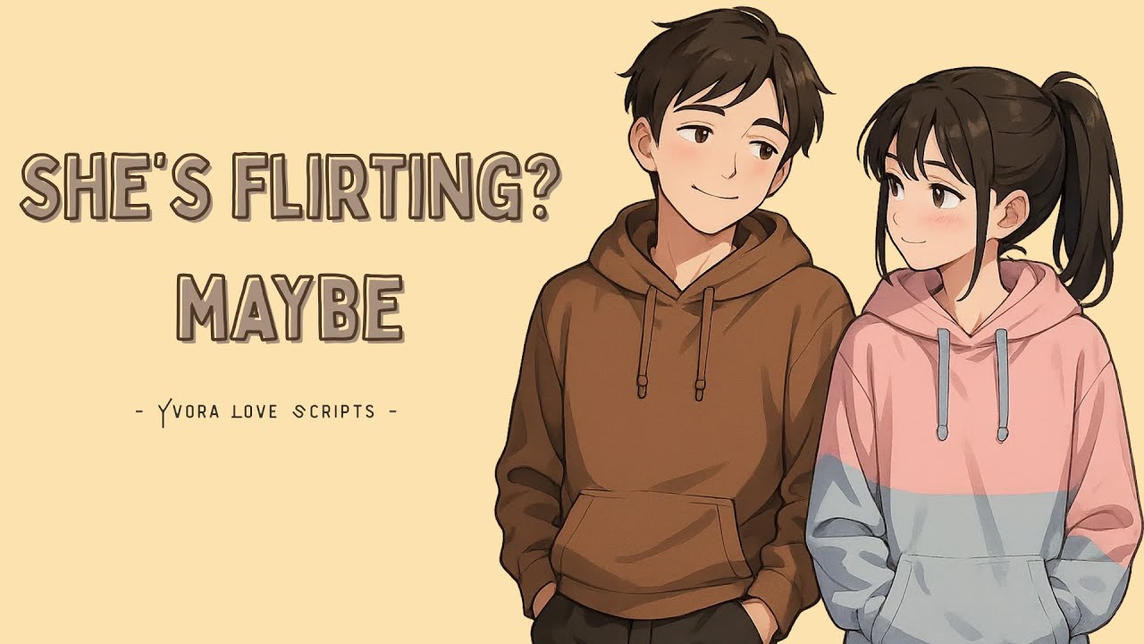 she’s flirting. or i’m delusional. again
