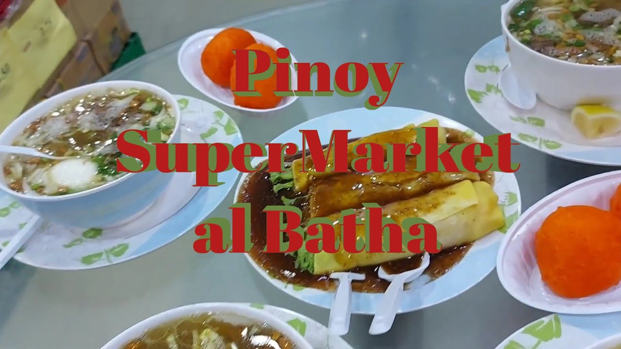 Foodtrip sa Pinoy supermarket al batha riyadh | Morvera Tv