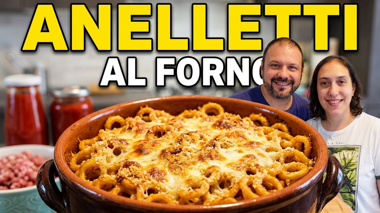 ANELLETTI AL FORNO ALLA PALERMITANA Ricetta della pasta al forno siciliana - Ricette delle nonne