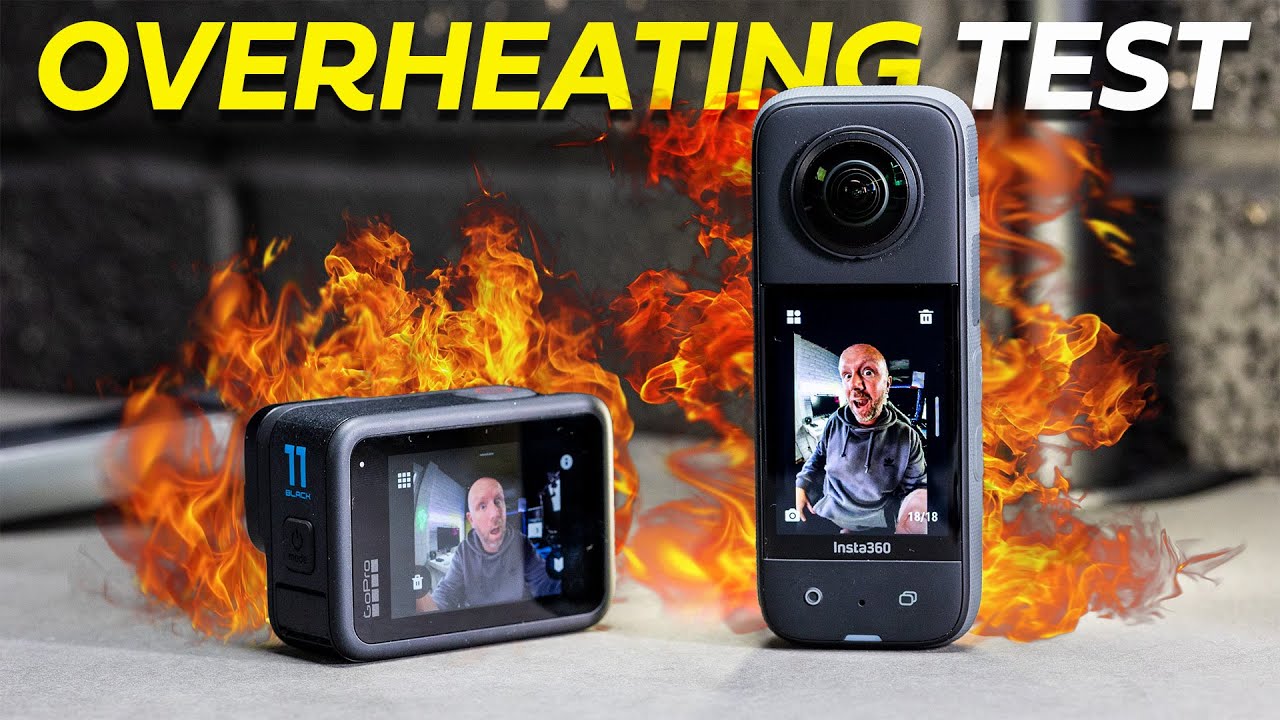 Insta360 X3 vs GoPro 11 - Overheating Test