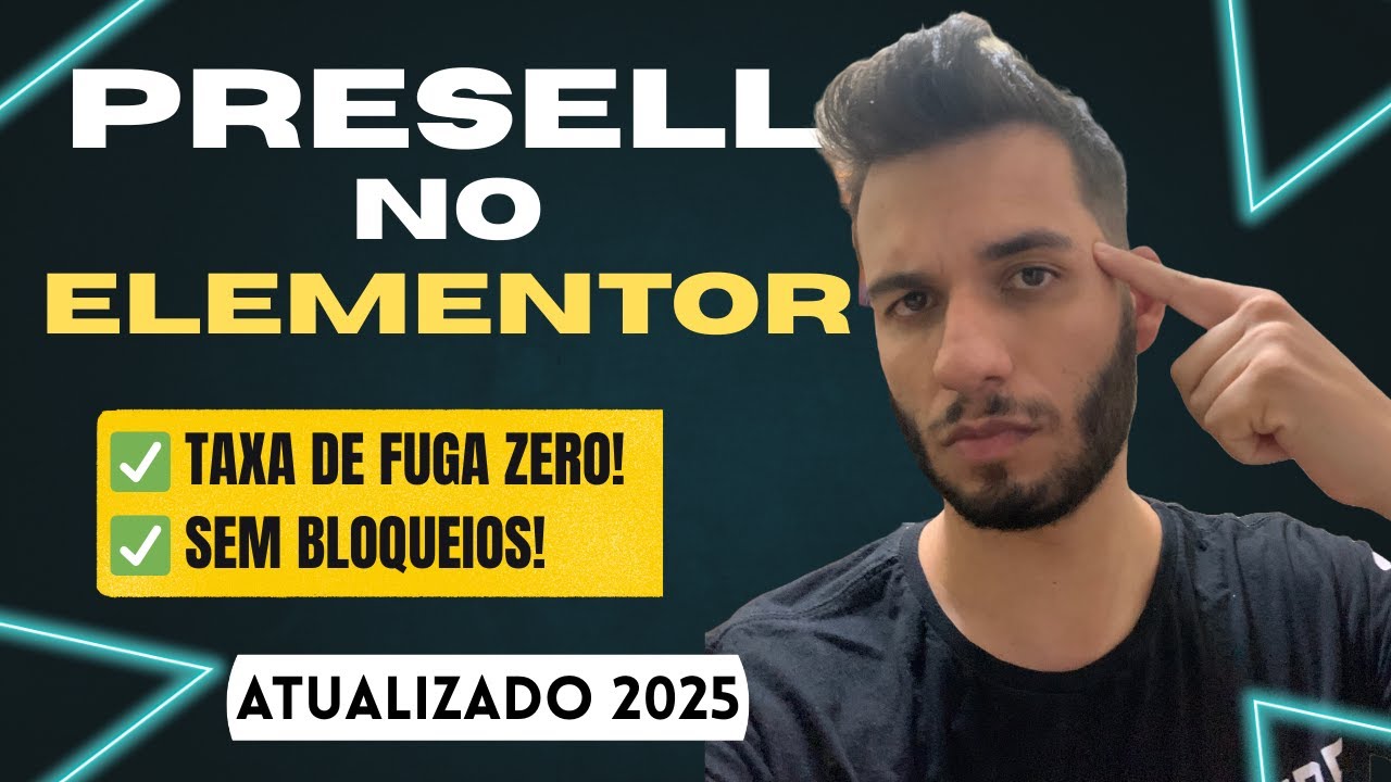 COMO CRIAR A MELHOR PRESELL NO ELEMENTOR! [PASSO A PASSO]