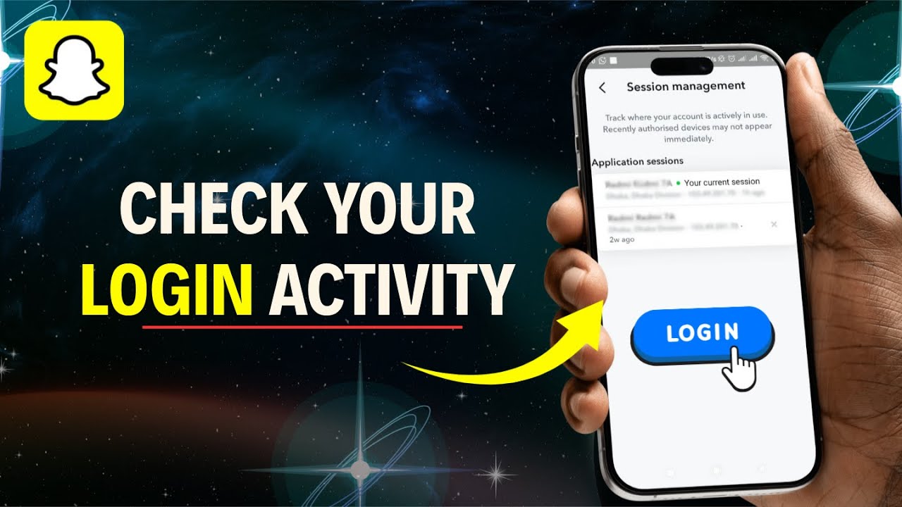 How to Check Login Activity on Snapchat (Android) | See Your Login Activity | Find Login Activity