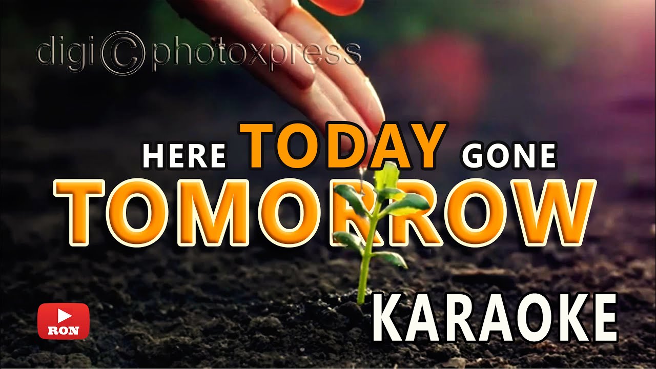 HERE TODAY AND GONE TOMORROW (KARAOKE VERSION) 🌤 RAY CONNIFF