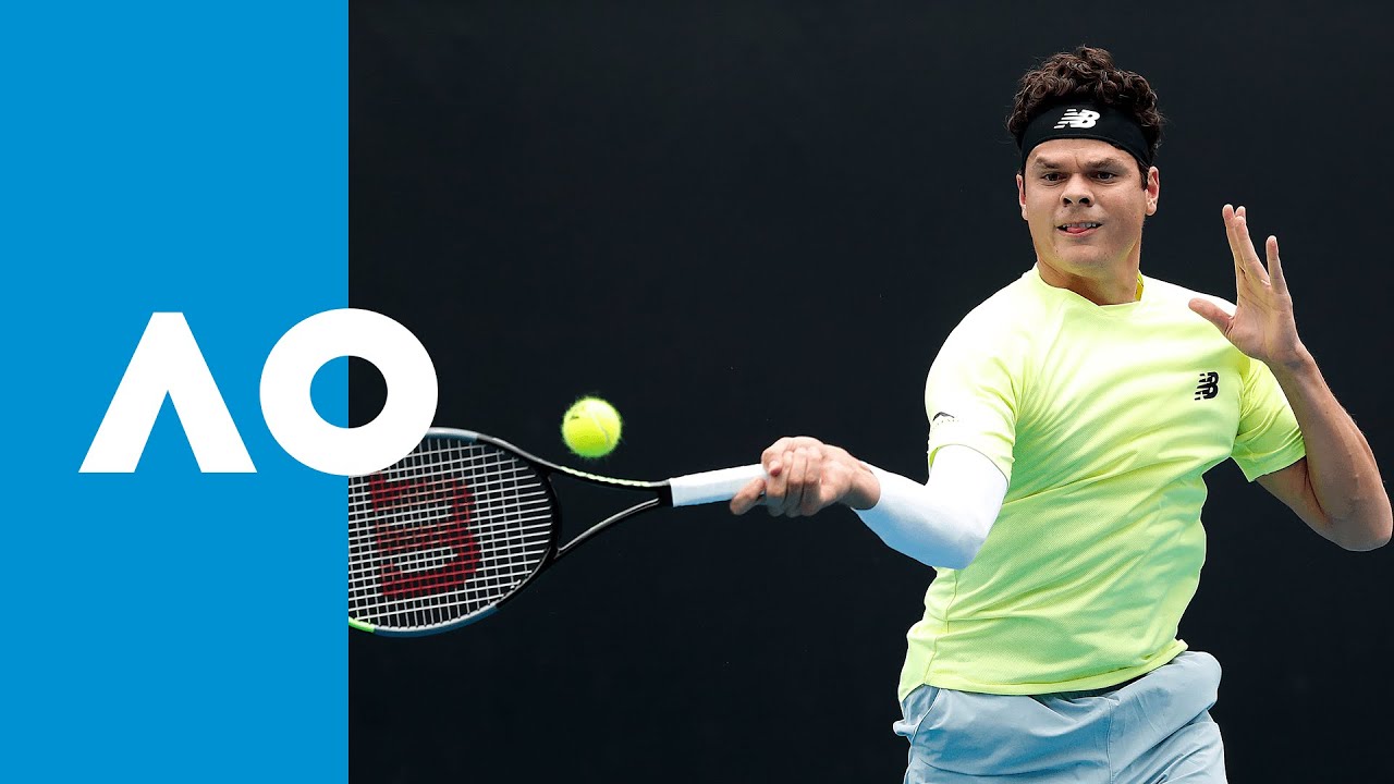 Lorenzo Giustino vs. Milos Raonic - Match Highlights (1R) | Australian Open 2020
