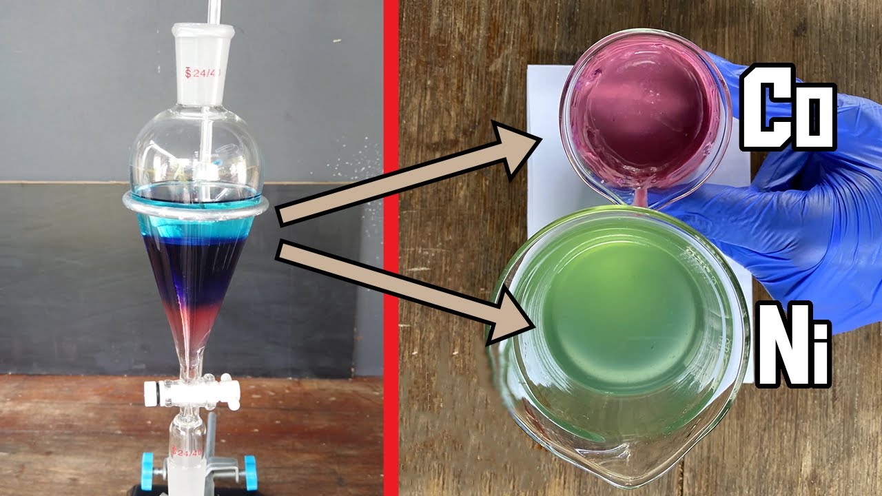 Separating Cobalt From Nickel (Cobalt From Li-ion Batteries - Part 4)