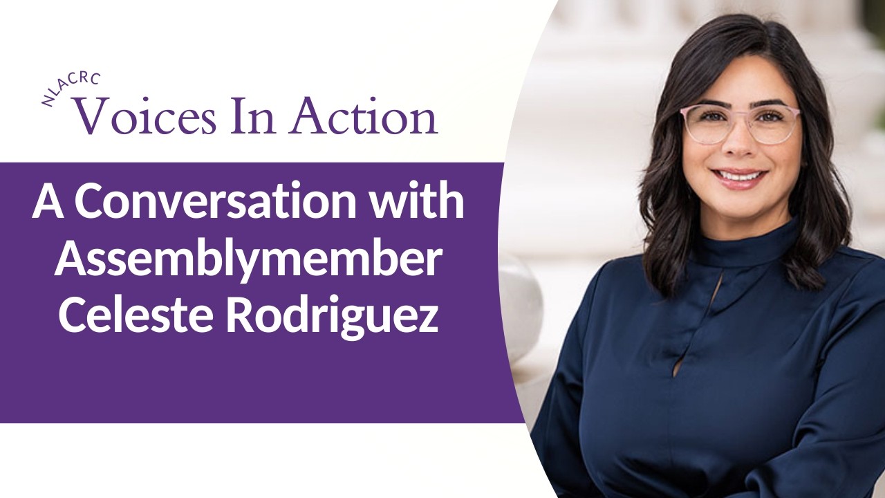 A Conversation with Assemblymember Celeste Rodriguez