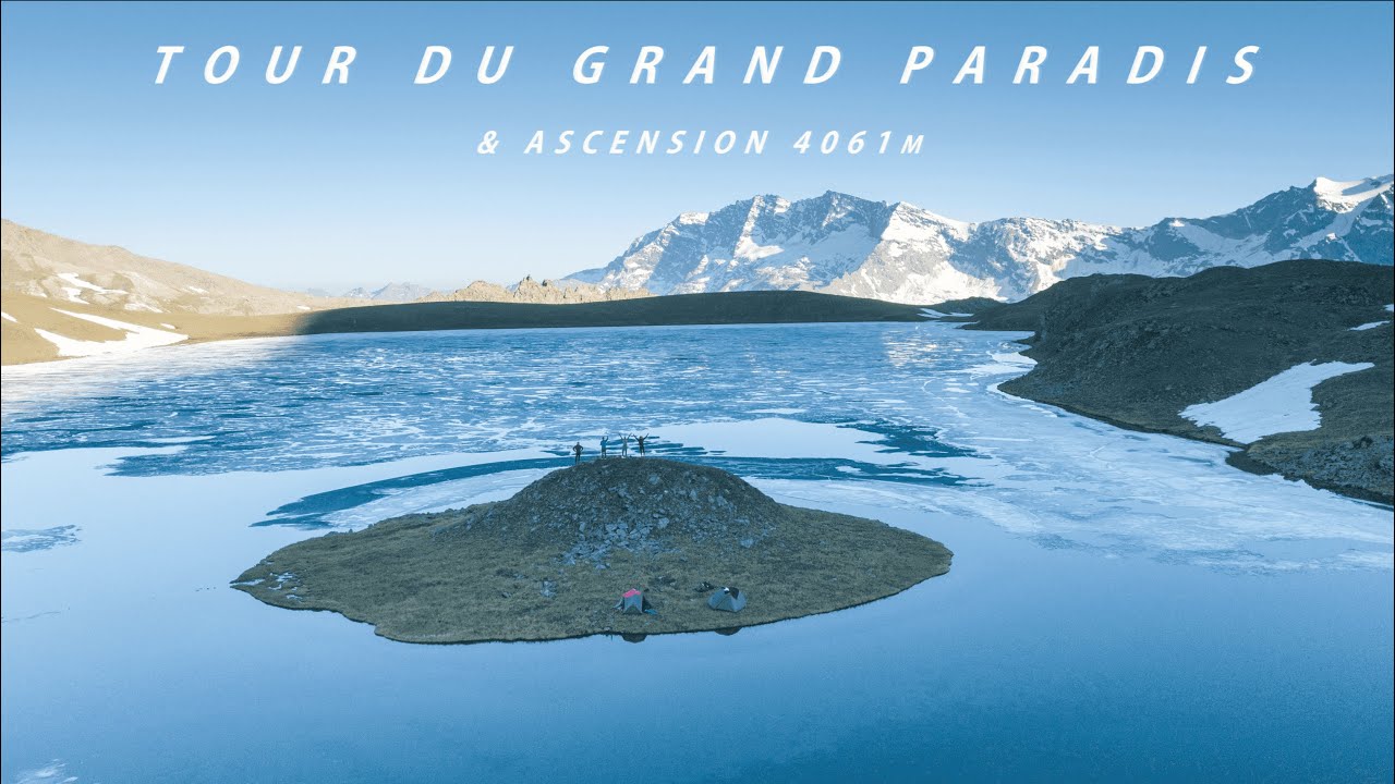 Tour du Grand Paradis & ascension 4061m  (120km / 8800D+ / 8 jours)