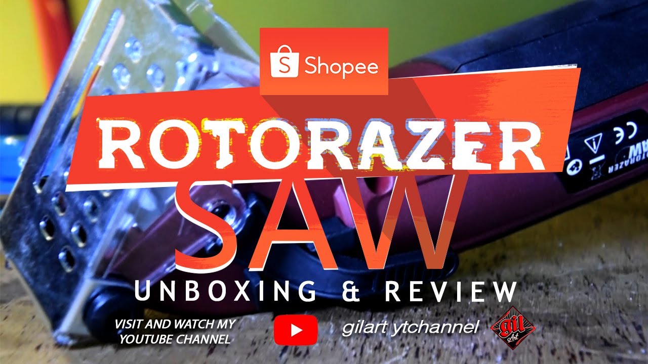 Rotorazer Saw Shopee Unboxing & Review