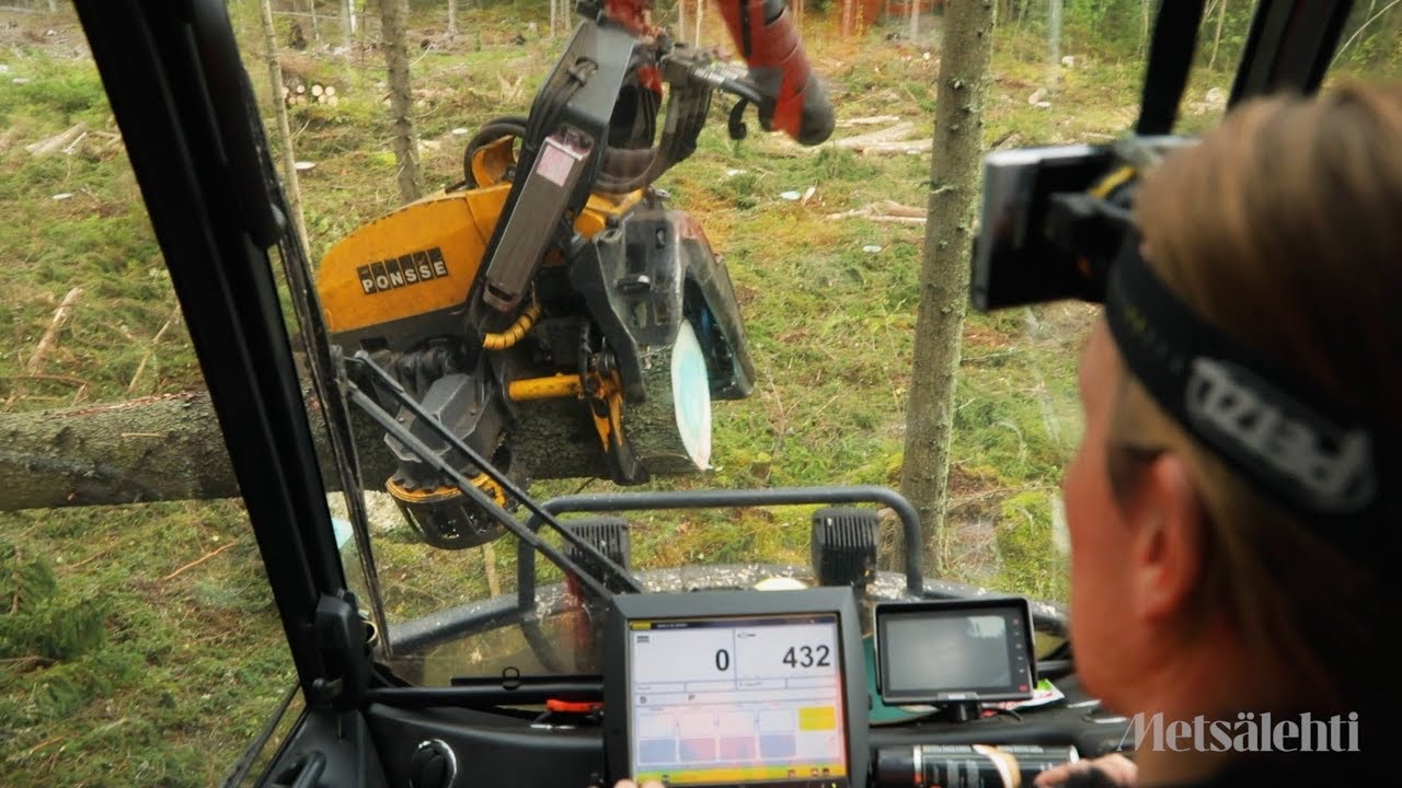 Metsäkonekuskin kyydissä | Metsälehti