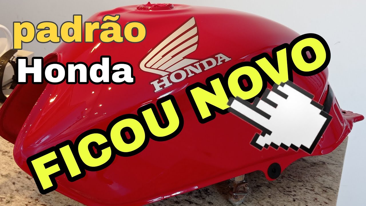 RECUPERA&Ccedil;&Atilde;O DO TANQUE DA TITAN 150 2008 VERMELHO MAC&Eacute;IO