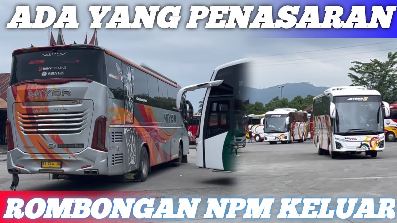 Ada yang penasaran dengan unit baru npm 5 unit npm rombongan npm keluar terminal bareh solok