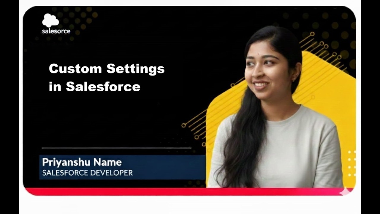 CUSTOM SETTINGS WITH REAL-TIME EXAMPLES #salesforce #salesforceinterview #admin