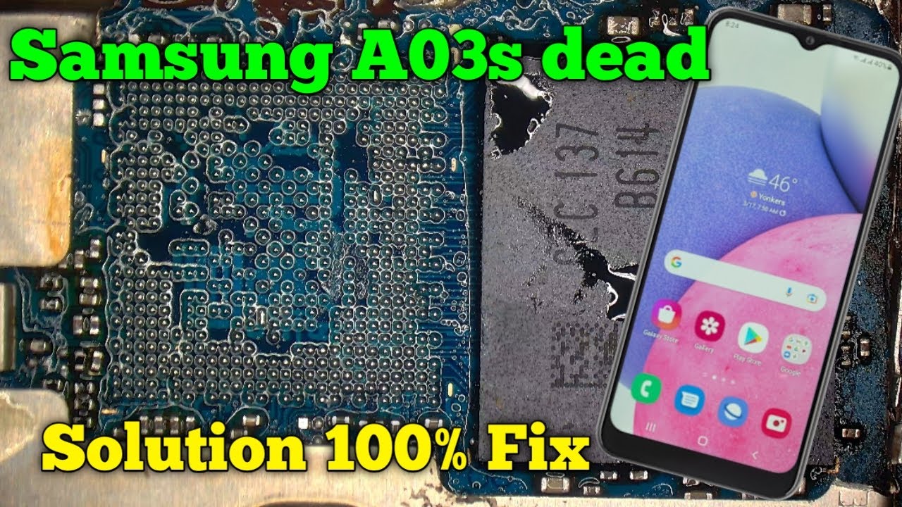 Samsung A03s Dead Problem Fix  ফোন অন হচ্ছে না সমাধান  100% Working | Arfan Tech